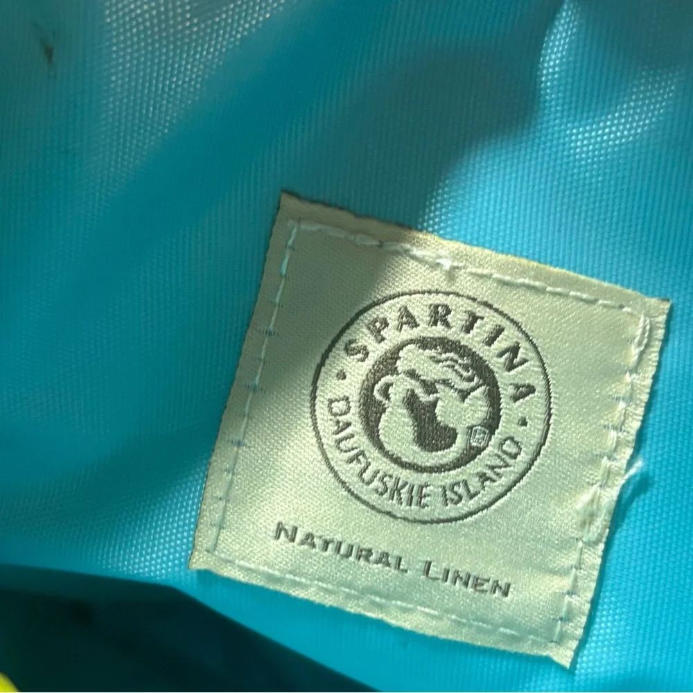Spartina 449 Lime Green Wild And Free Cosmetic Bag‎